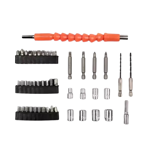 47-Piece Cordless Electric Screwdriver Set